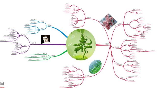 思維導圖帶你走進春的世界