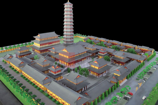 深圳恒信分享古建筑模型制作步骤有哪些?