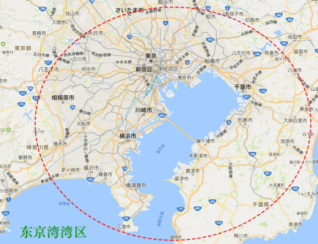 东京湾地理位置图片