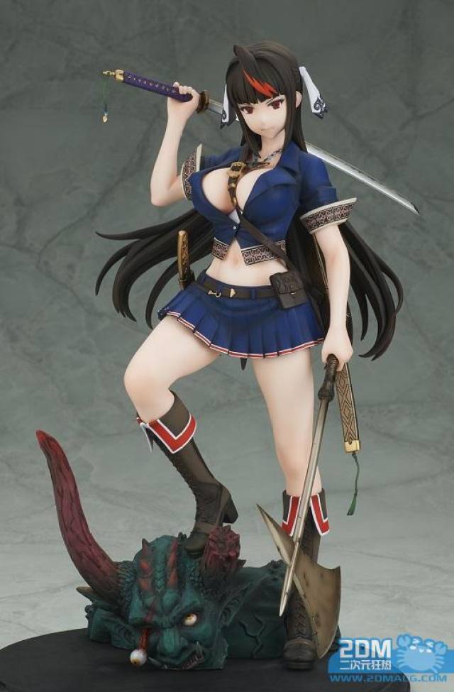 工口大师エレクトさわる作品,「鬼之狩猎者」神威那 手办赏