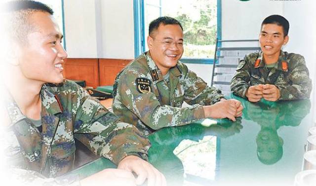 武警8732部队61分队教导员涂理军心系使命强素质,爱兵爱到心坎上,用赤