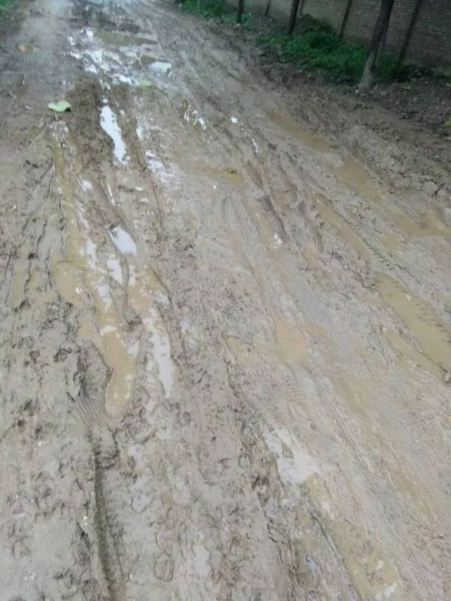 【新絳隨手拍】這裡的道路一下雨就泥濘不堪,出行成了最大的難題!