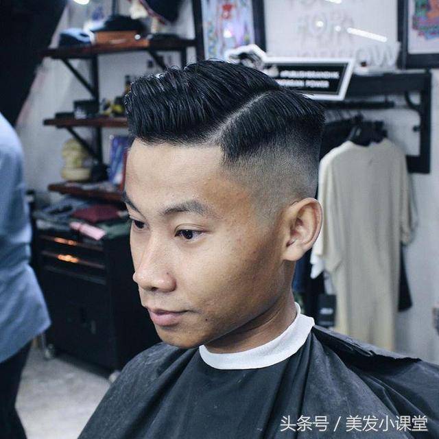 28侧分背头,28分背头和37分背头,28分背头_大山谷图库