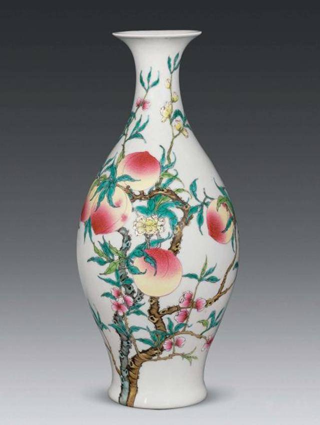 「胡同儿说」瓷器中的珍品——寿桃瓶
