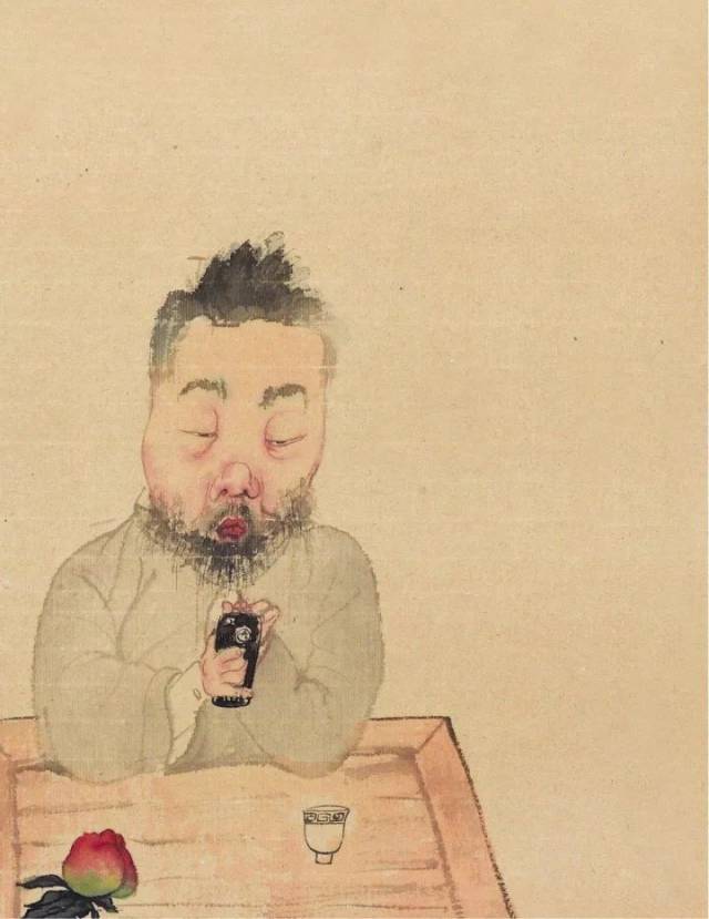 李津|我用仰视的角度画女人(水墨作品150幅)