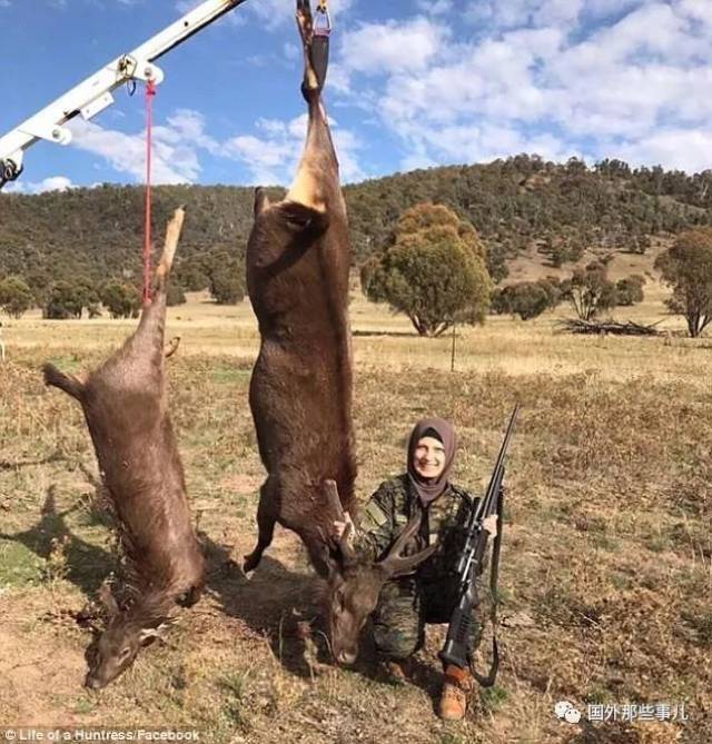 澳洲女子以狩猎为生只因爱吃野味