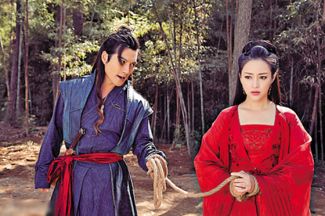 吴奇隆和严宽版萧十一郎,穆婷婷朱茵红衣比美