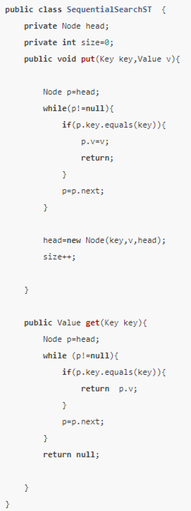 查找算法之顺序、二分、二叉搜索树、红黑树