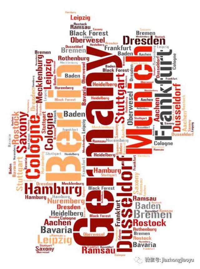 趣味比较四国语言:法语 西语 意语 德语 哪个最