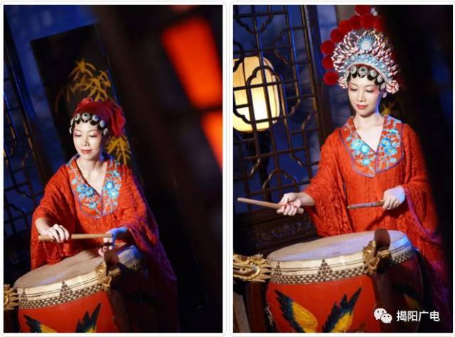 你见过美女表演潮州大锣鼓吗?竟然还打这么好