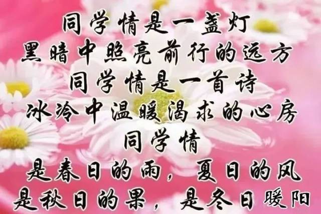 珍惜同学情图片带字图片