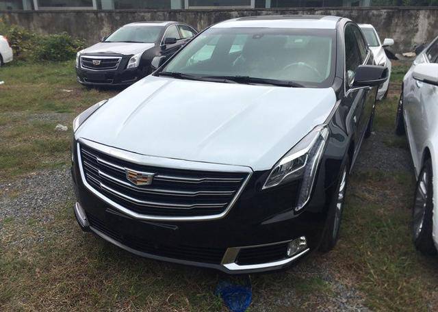 实拍2018款凯迪拉克xts,车长5米不到30万,性价比高过奥迪a6