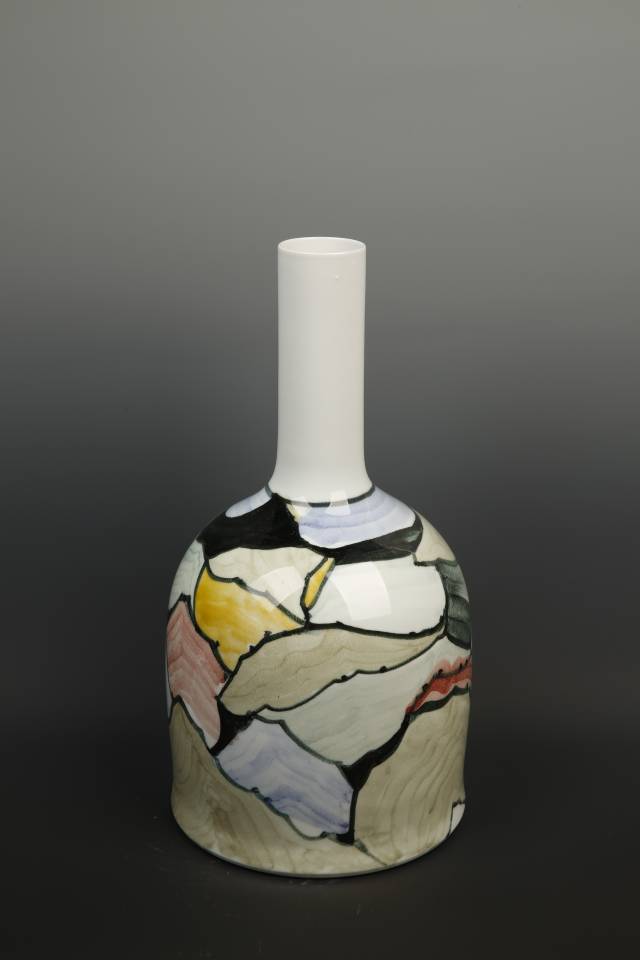 17件五彩绘画瓷瓶,绚丽得如此奢华