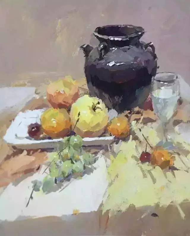 美术联考：色彩中的所有静物画法，都在这里了！_搜狐网