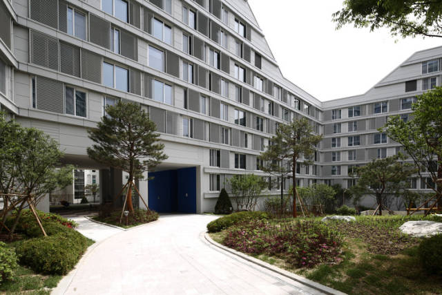 【案例赏析】每一所房子都有广阔视野,韩国首尔混合建筑住宅区