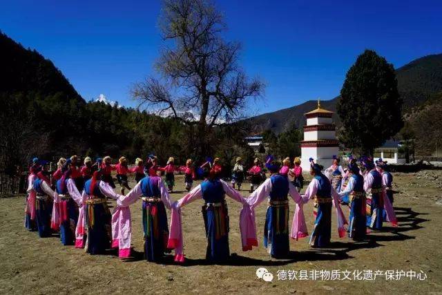 省级非遗 德钦藏族弦子舞蹈—对幸福美满生活的向往