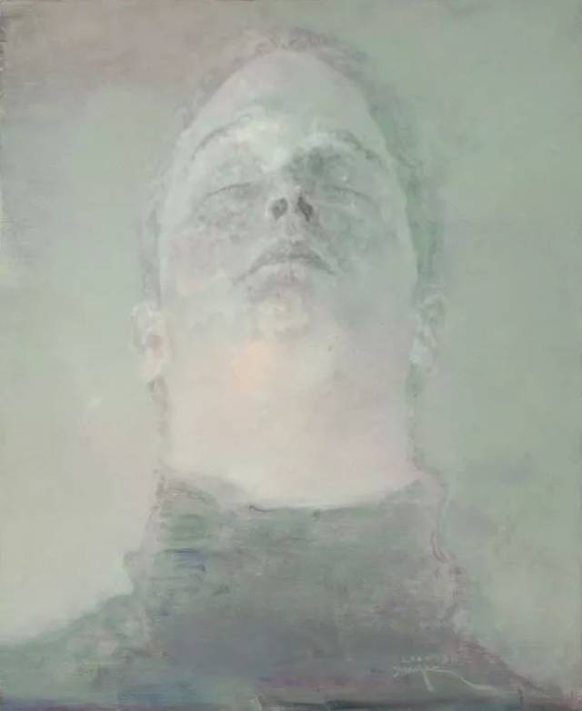 毛焰| 《托玛斯像》 |布面油画 |37×24cm