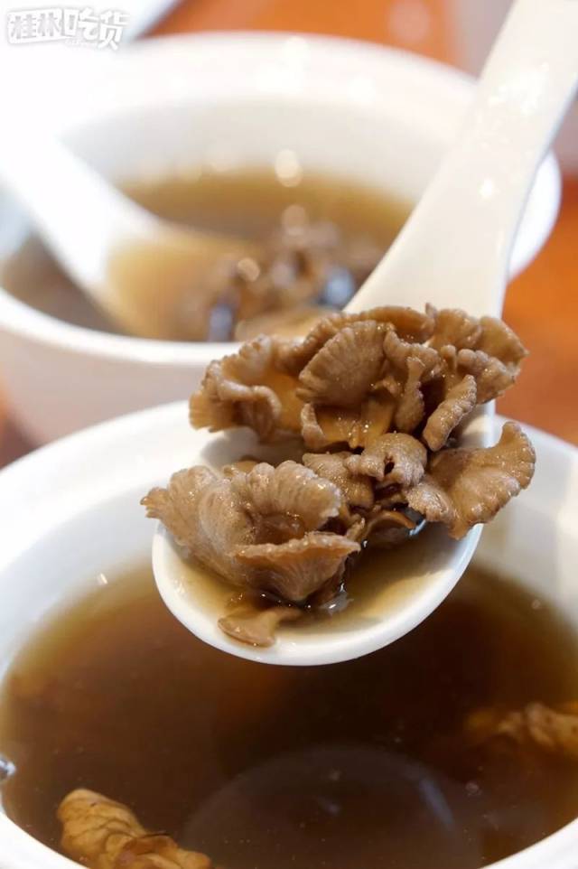 丨茶香白参菌汤丨