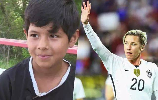 abby wambach, 专门录了一段视频来鼓励mili.