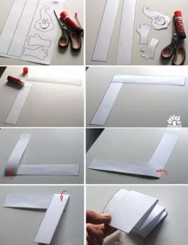 手工折纸弹簧步骤图解图片