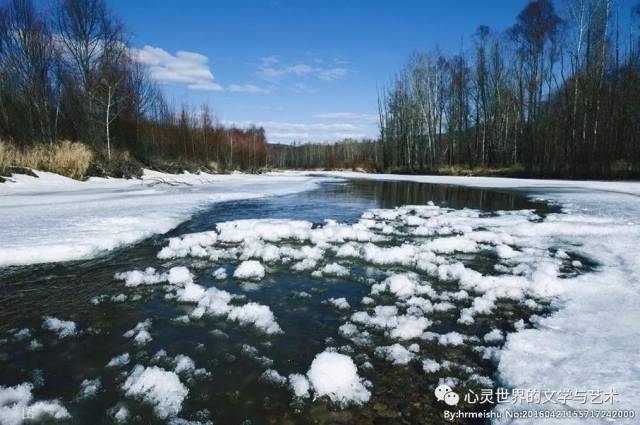 潵河的春天冰消雪融