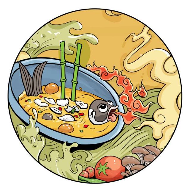 千万别错过,郑州这家川味十足的海鲜毛血旺,暖身更下饭