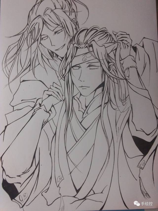 樱花针管笔 两支彩色中性笔 (画眼睛用的) 魔道同人  1.