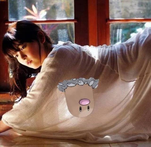 日本大波妹柳瀬早纪的一张图最近火了,因为大家觉得像.