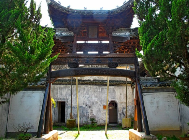 抗倭名将胡宗宪:故居古色古香,曲径通幽,山水环抱,别具一格!