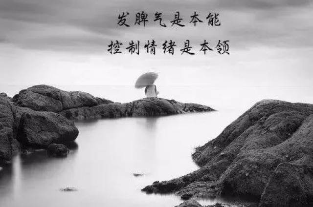 发脾气是本能 控制情绪是本领
