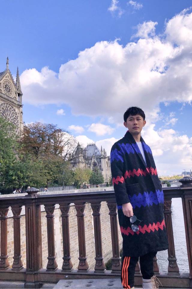 宿丹法国街拍大片深邃忧郁似里昂