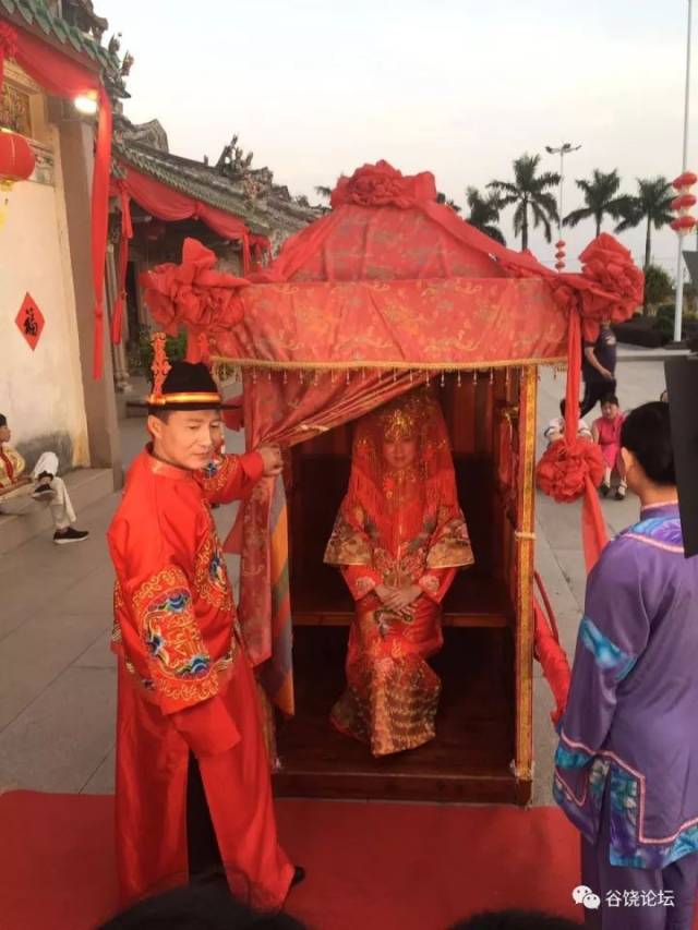 就在潮阳,新娘出嫁坐轿子,这样的排场你见过吗?