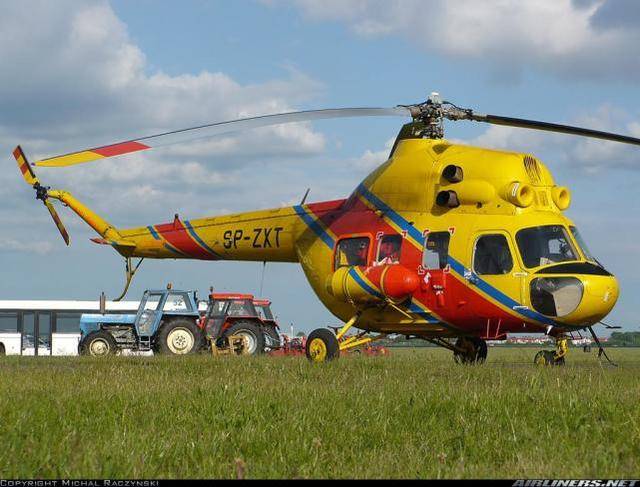 波兰plz sw-4直升机算是不多的波兰自行研制的优秀武器装备.