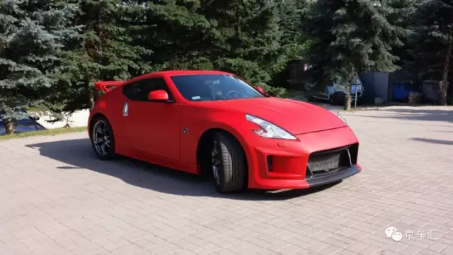 【改色贴膜】日产超亚f1拉力红