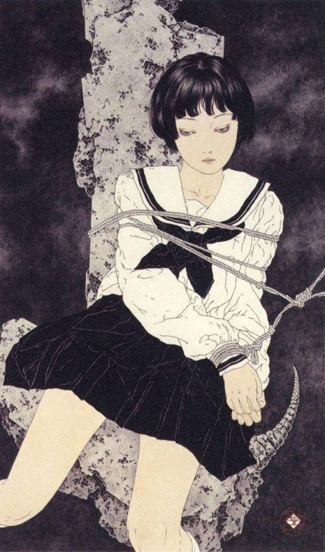 画一个【被捆绑的人】需要哪些步骤?