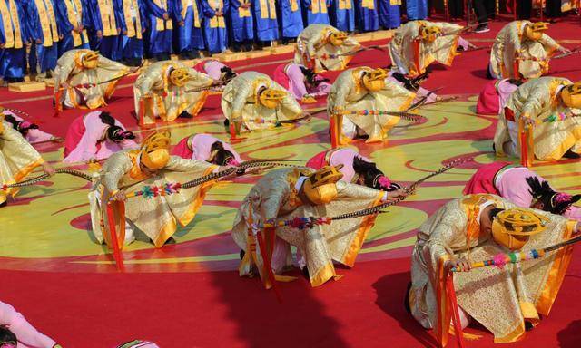 这是中国古代天子专享乐舞,也是规格最高的祭祀舞蹈.