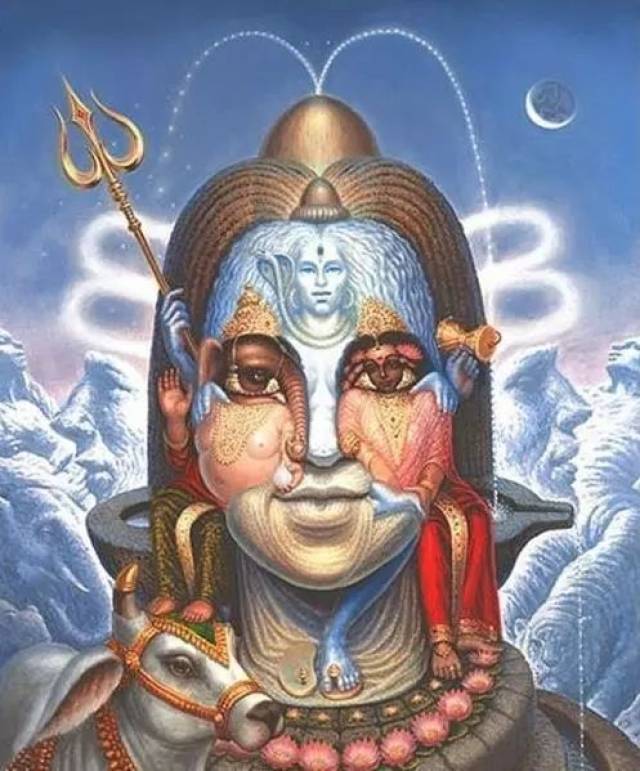 考眼力:你看到了一双深邃的眼眸,把图像倒过来你看到的会不同