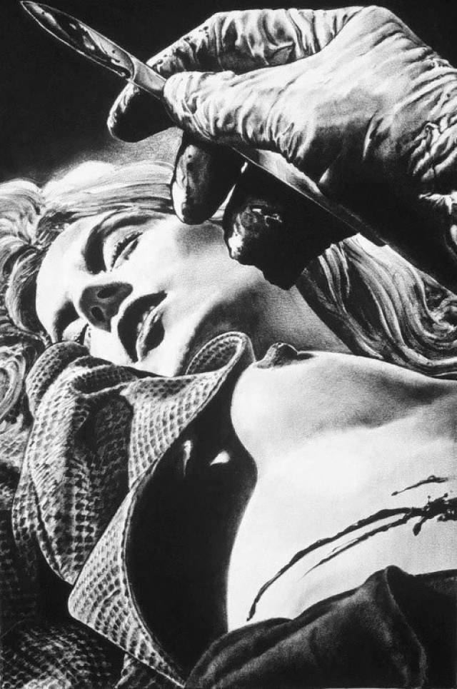 一种死亡气息的美:法国艺术家jean claude claeys插画