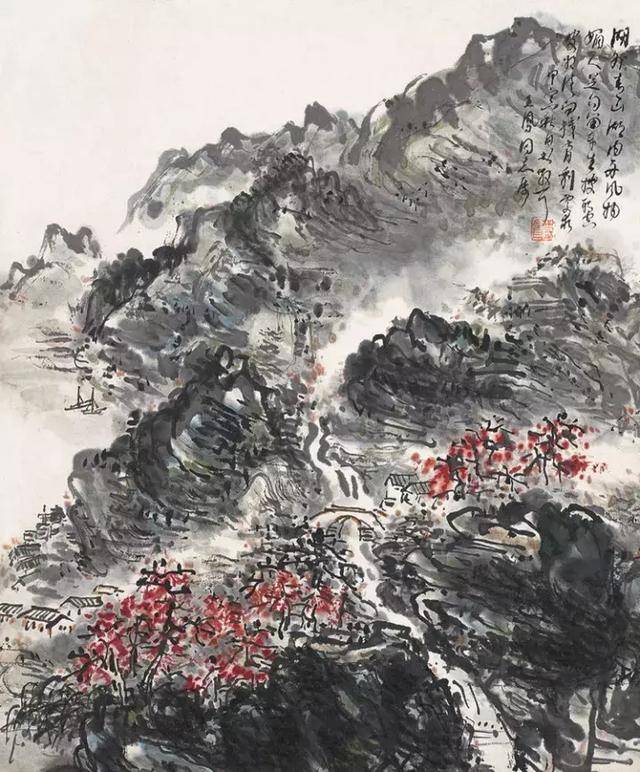 林散之山水作品欣赏及拍卖价格-名人字画网