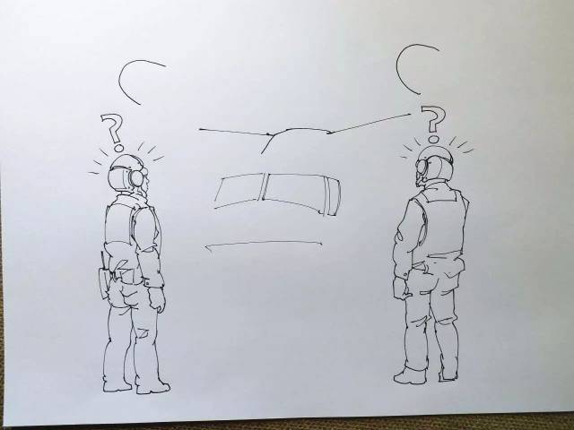 我画了张画,你不会打我吧