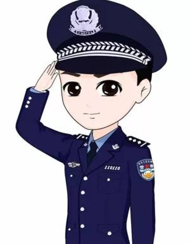 帅气的动漫警服图片