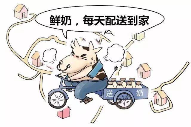 海阳这家店想请你喝鲜奶,还是送货上门那种!