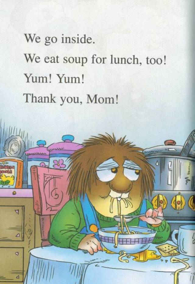 少儿英语学习之绘本故事阅no.32:《雪球汤》snowball soup