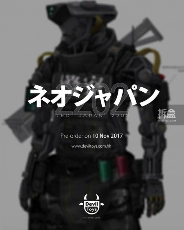 即将开订】Devil Toys x Johnson Ting【NEO JAPAN 2202】机械警察1/6 可动人偶_手机搜狐网