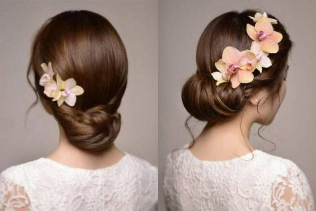 超美凌乱小卷中长发新娘发型推荐,小仙女们提