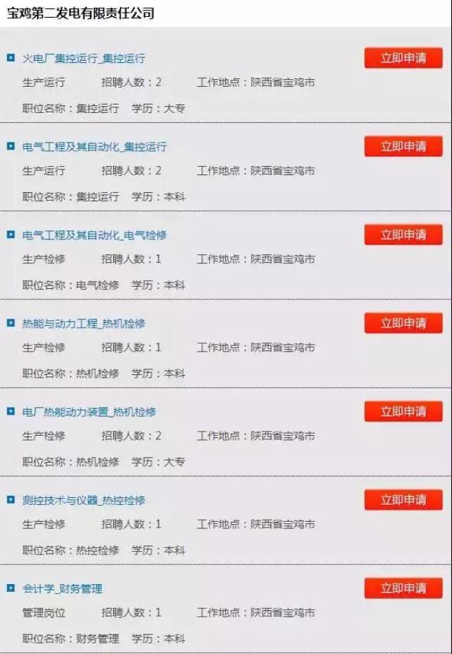 国网陕西省电力公司招聘!榆林也有岗位,