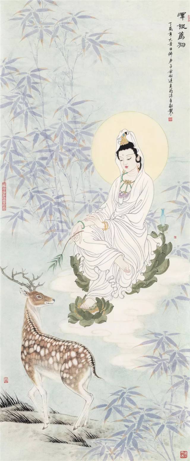 妙造 吉寺 祥时 |「妙吉祥」余宏达观音画展明日启幕