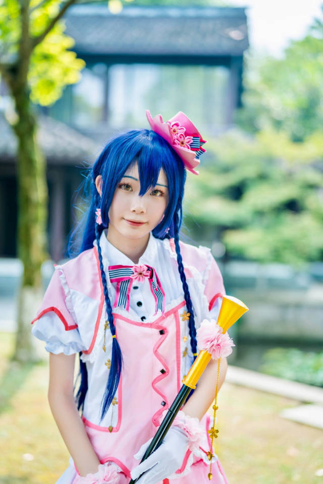 角色:園田海未coser:洛檸