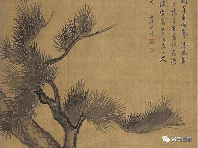 中国画历代名家画松你看懂了吗值得收藏！_搜狐网