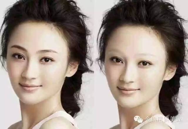 没有眉毛的衬托 真个人都怪怪的(有图有真相)